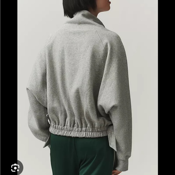 Daily Practice by Anthropologie Long-Sleeve Funnel Neck Sweatshirt - Picture 4 of 9